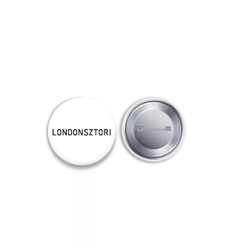 Londonsztori kitűző