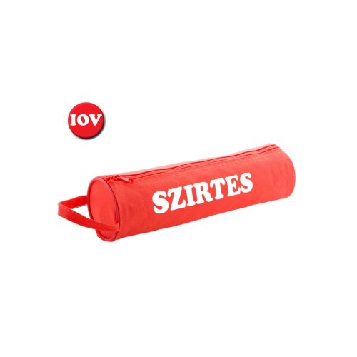 Szirtes tolltartó kitűzővel
